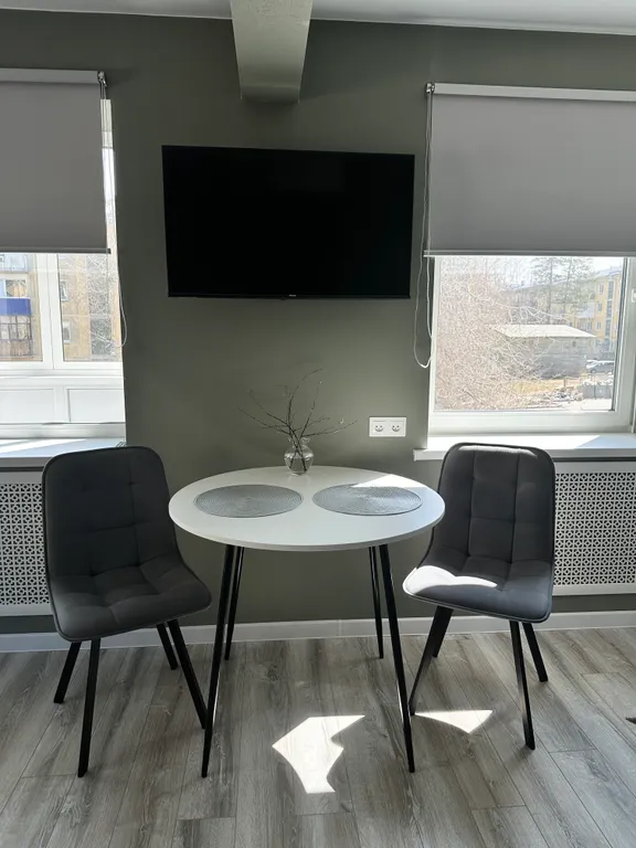 Уютная студия в стиле сканди