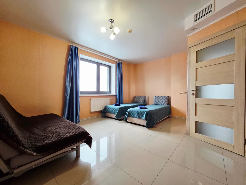 Двухкомнатная просторная квартира до 5 человек