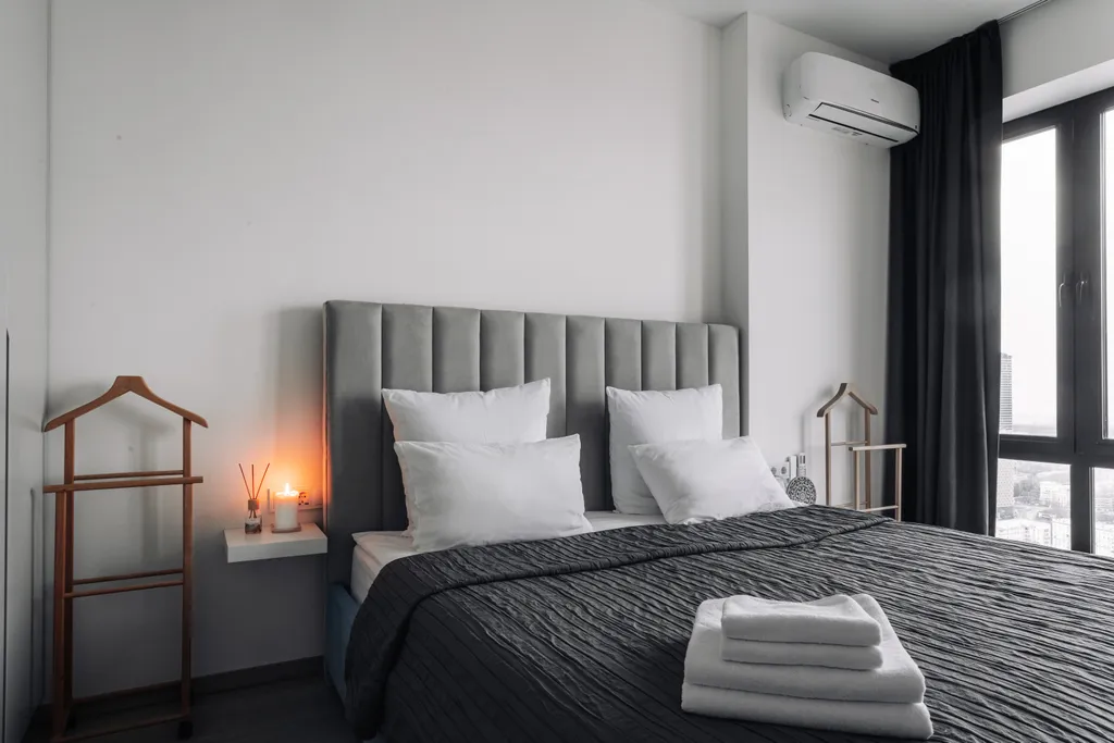 Квартира Квартира Skyfall с панорамным видом с 46 этажа небоскреба Савеловский — Москва