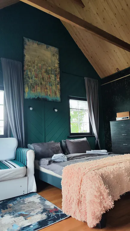 Лофтхаус у курорта завидово с костровищем и сауной