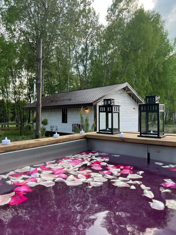 Дом Чудо с горячей купелью и дровяной печью