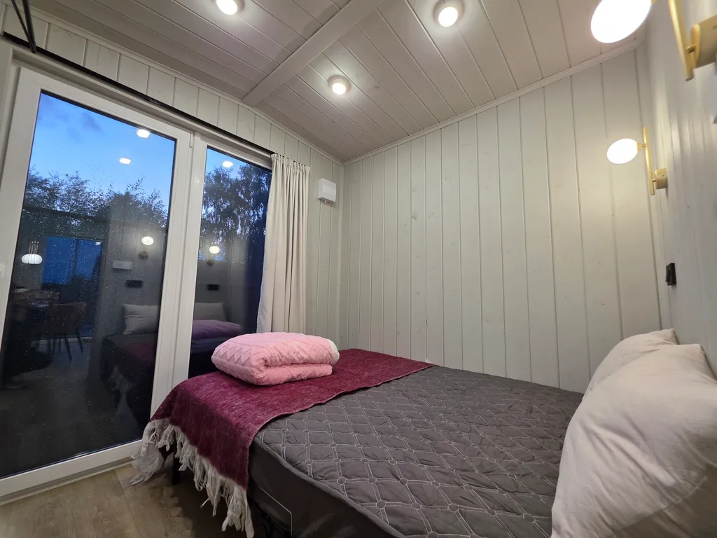 Шале с баней и сибирским чаном с подсветкой 3.0