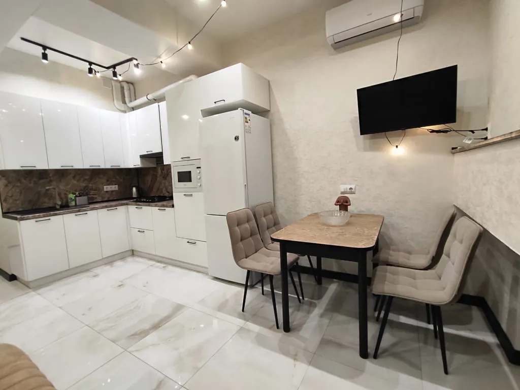 Новая квартира с помещением для хранения и сушки снаряжения