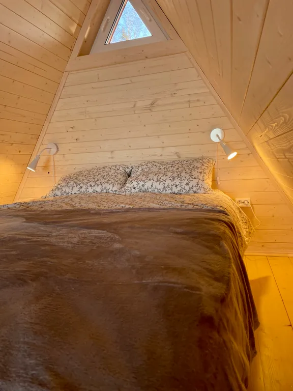 Дом-шалаш N2 с видом на Выборгский залив