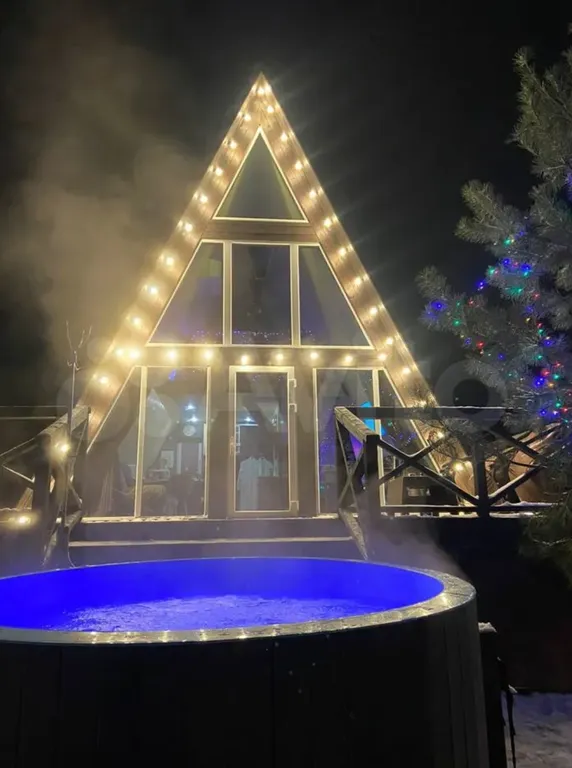 Романтический отдых в доме на границе с лесом