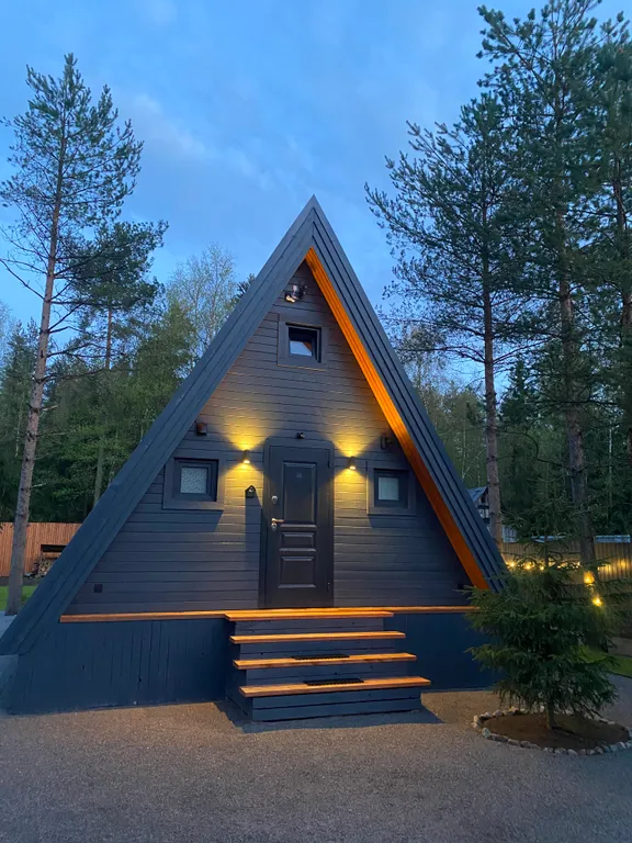 Уютный дом A-frame