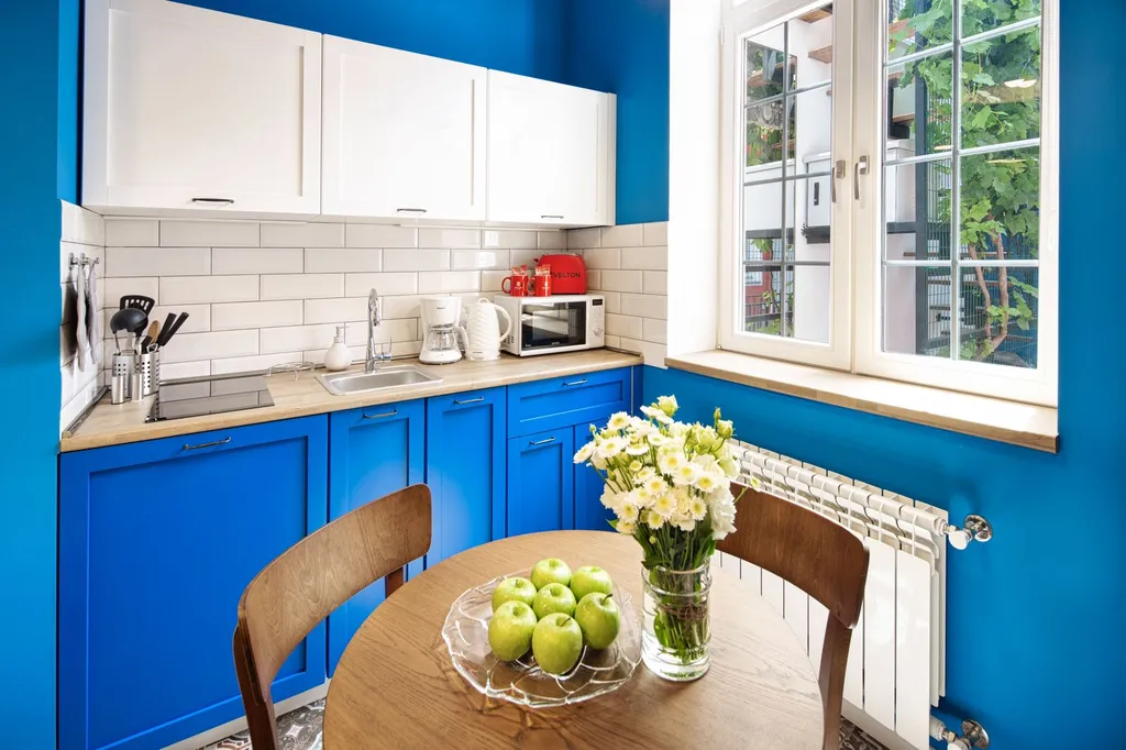 Апартаменты на 4 гостей с внутренним двориком