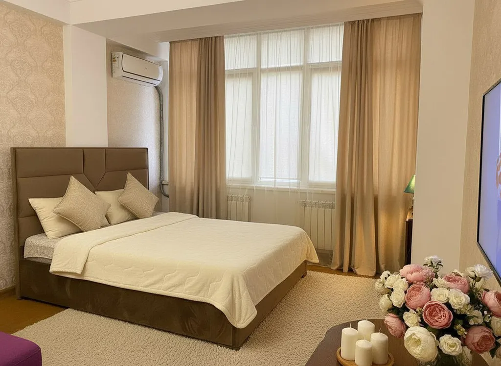 Однокомнатная квартира в центре, в новом ЖК Бизнес класса — аренда посуточно в Каспийск