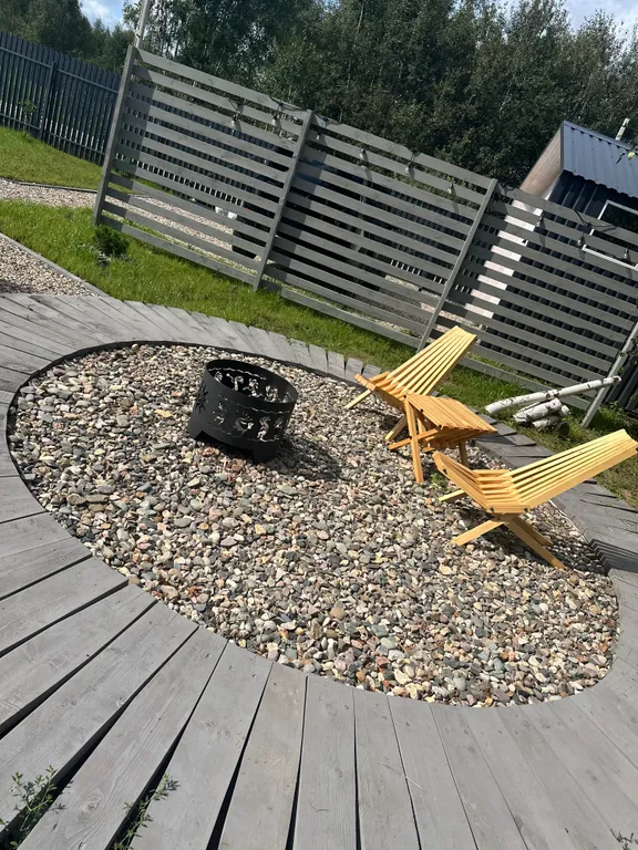 Уютный а-фрейм в деревне