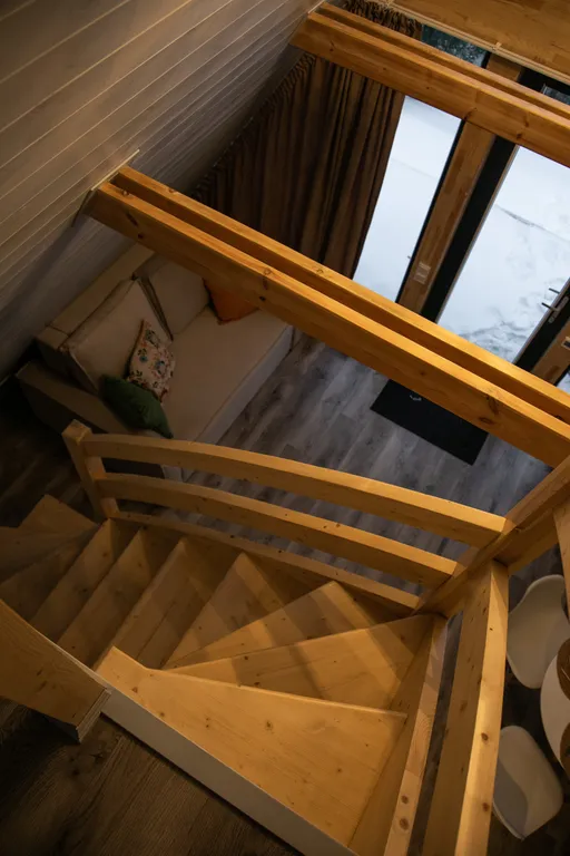 Дом A-Frame в лесном массиве