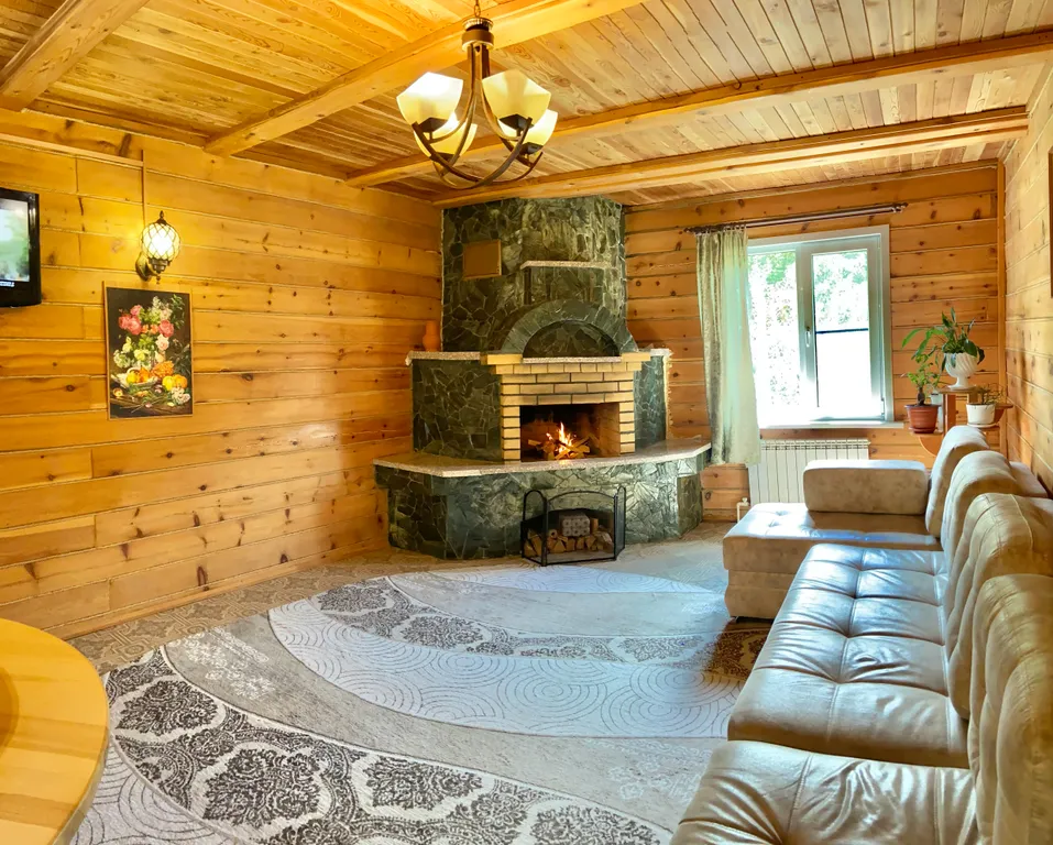 Уютный коттедж с камином — аренда посуточно в Манжерок