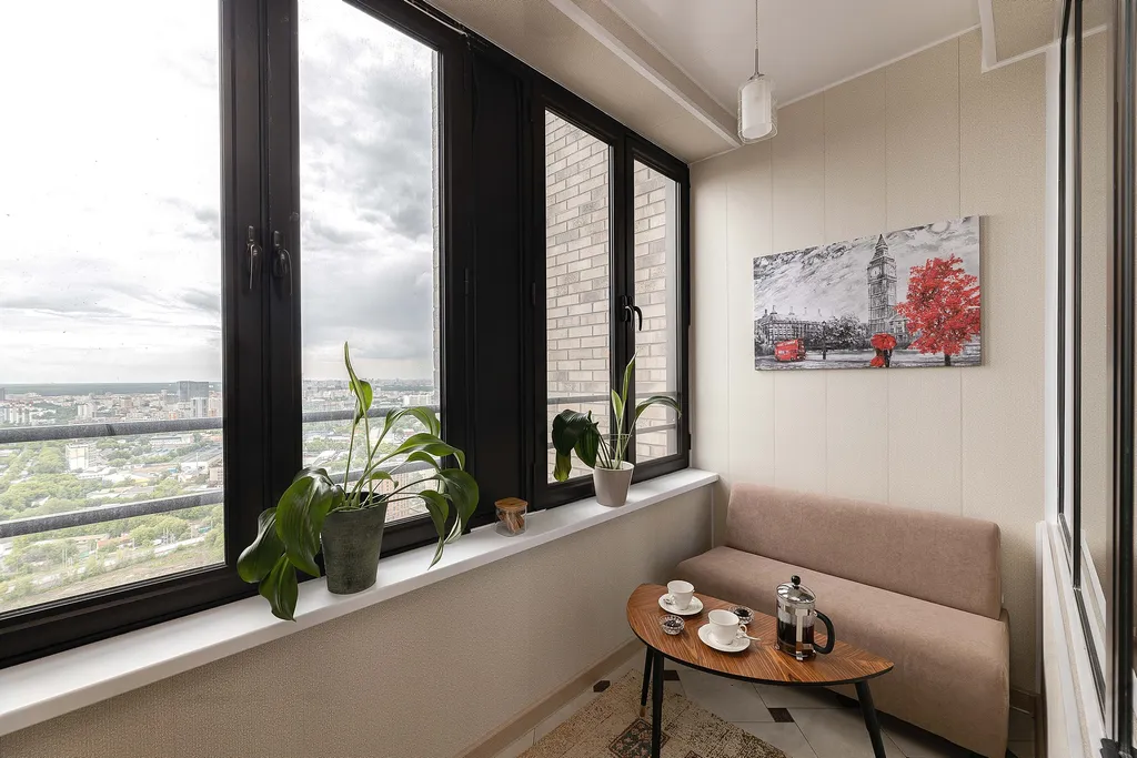 Квартира Дизайнерские апартаменты Sky Relax на 37м этаже жилого небоскреба — Москва