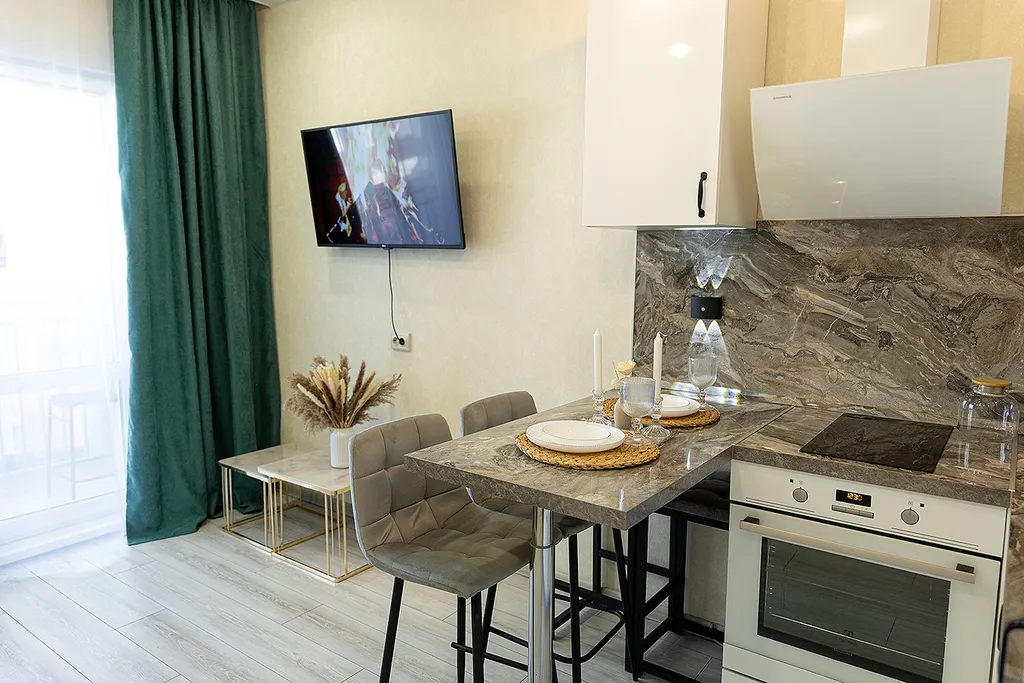 Евродвушка в новом ЖК, рядом с теннисным кортом