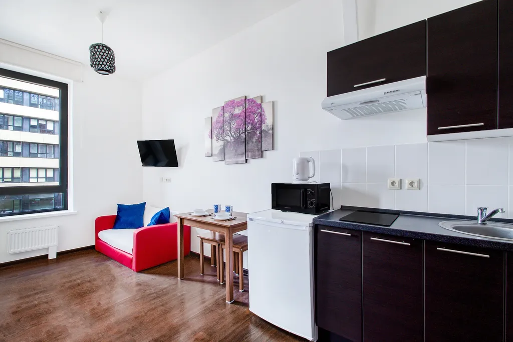 Квартира Квартира Уютная студия с евроремонтом — Москва