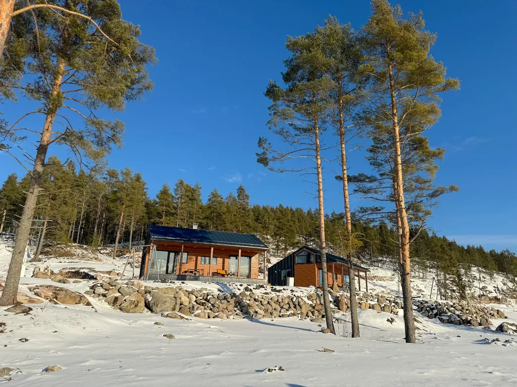 Домик на озере Ихоярви (дом №4)