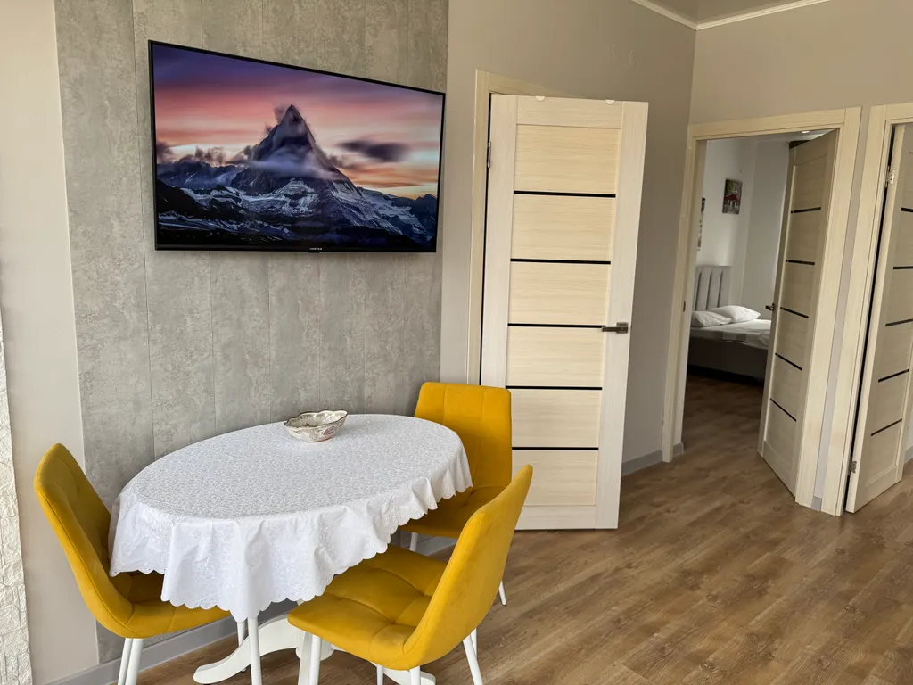 Просторная квартира с балконом