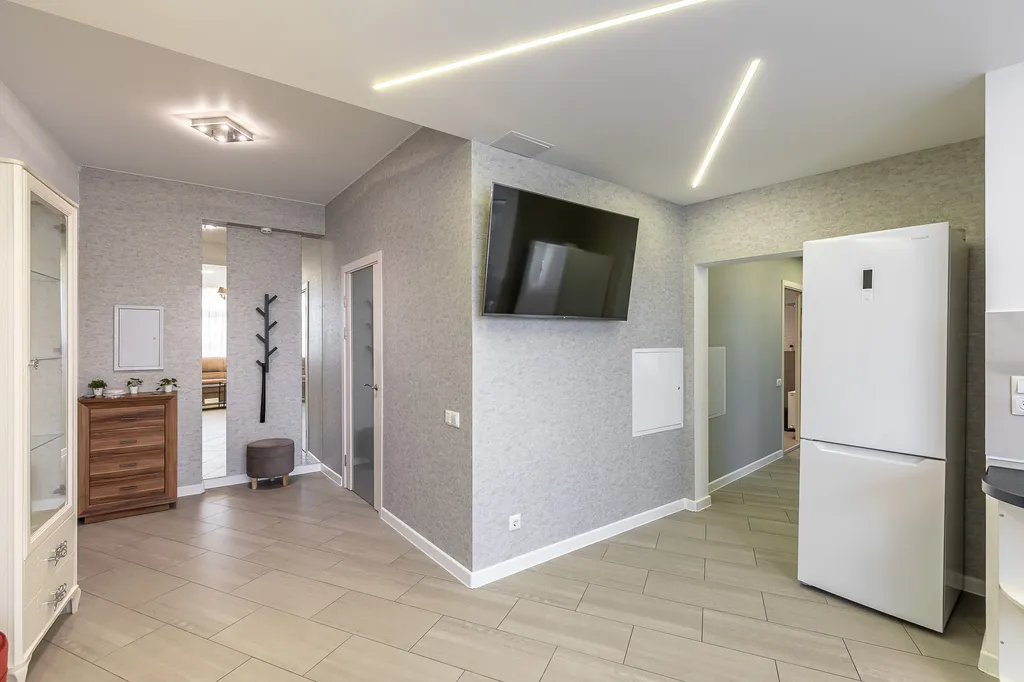 Апартамент с 2 спальнями и с 2 балконами