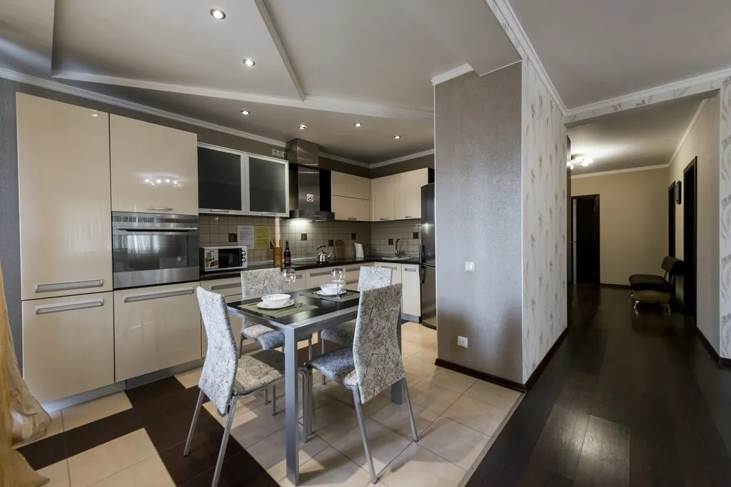 Квартира с дизайнерским евроремонтом