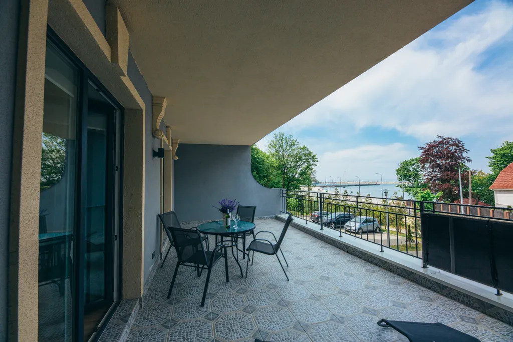 Квартира Olive marine resort с видом на море и большой террасой