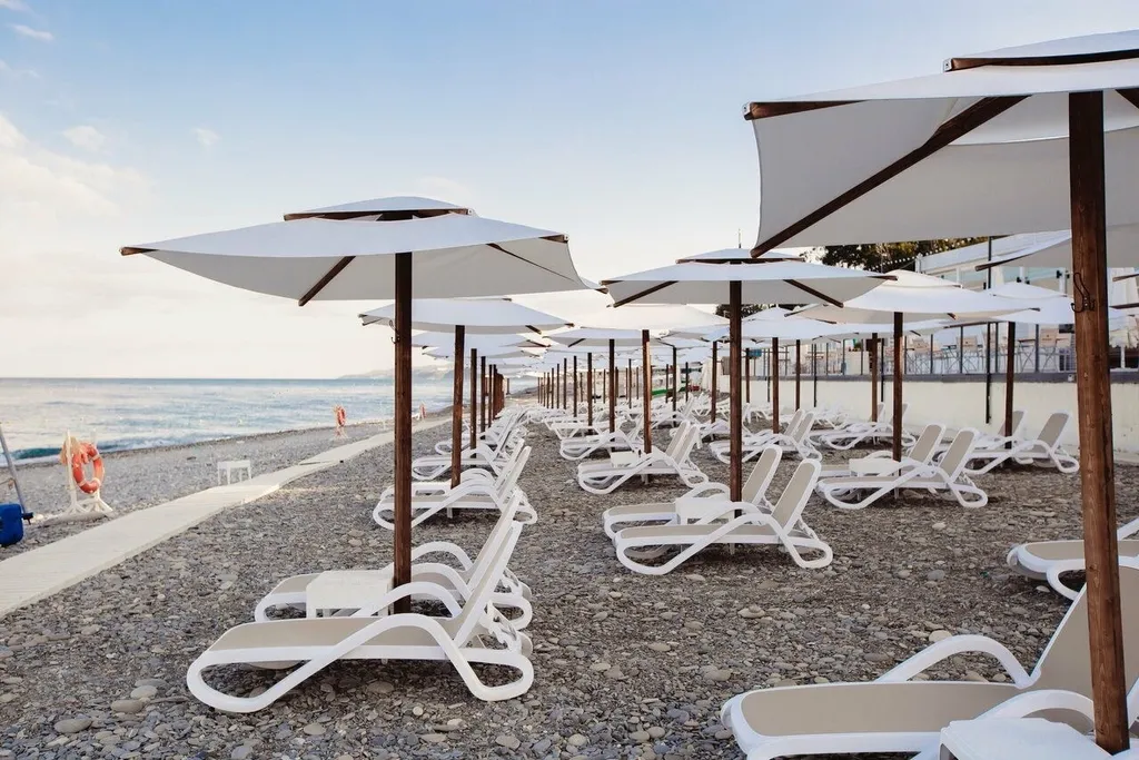 Лазурные апартаменты на берегу моря в отеле Лучезарный Резорт 4