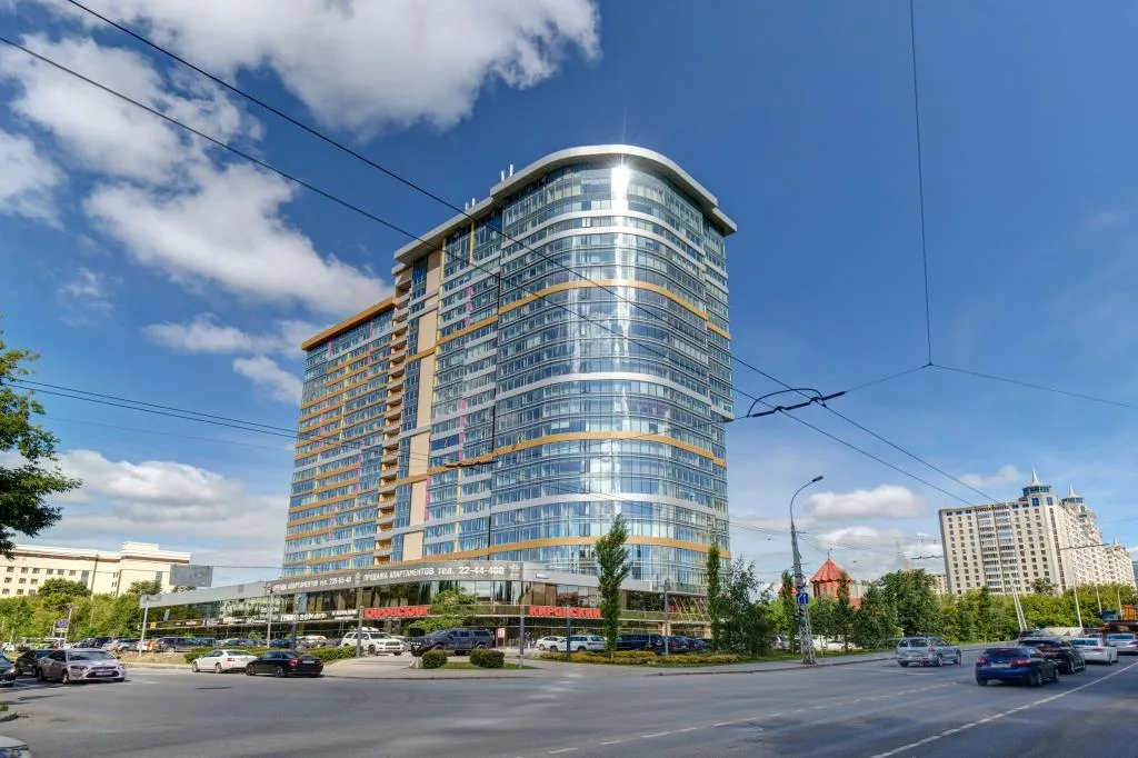 2-х комнатный апартамент с террасой на 3 этаже "Огни Екатеринбурга"