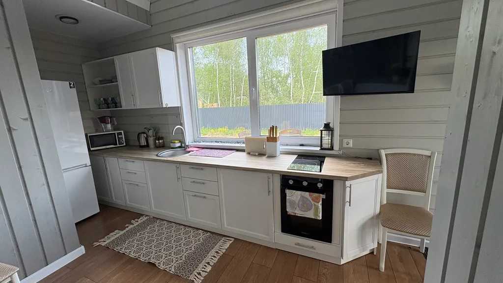 Коттедж Дом в стиле А-фрейм — Рождествено