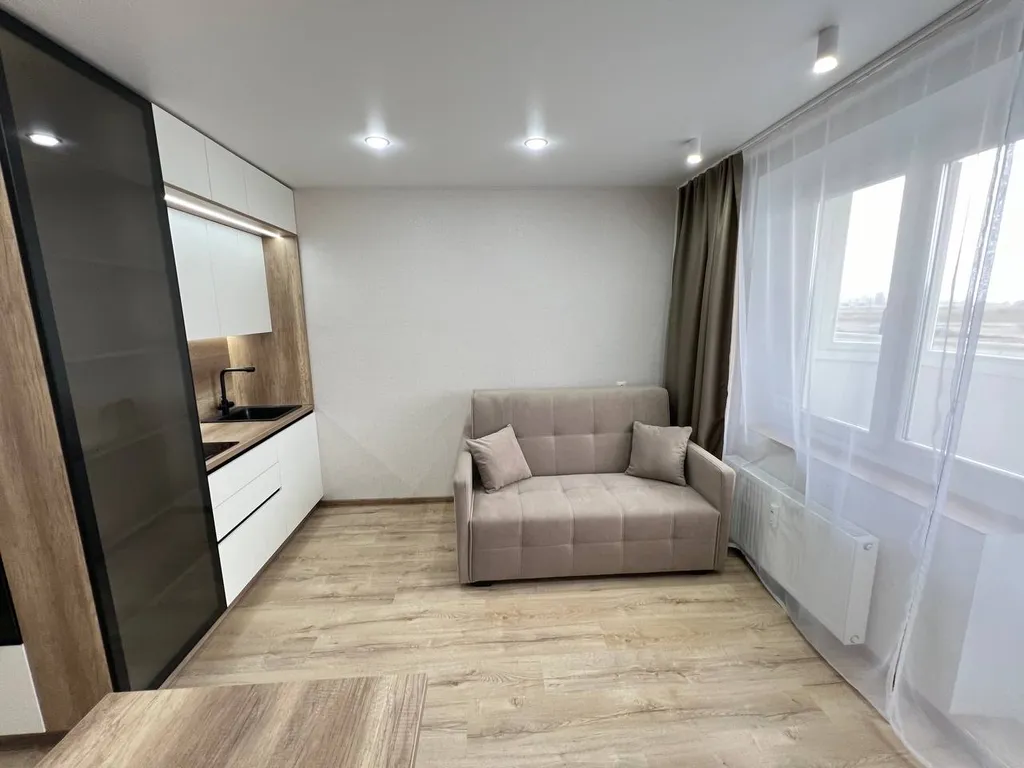 Квартира Уютная студия новом развивающимся районе Новопатрушево — аренда посуточно в Тюмень