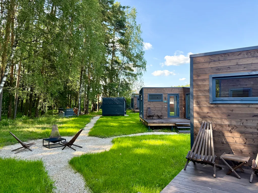 Домик с отдельной спальней