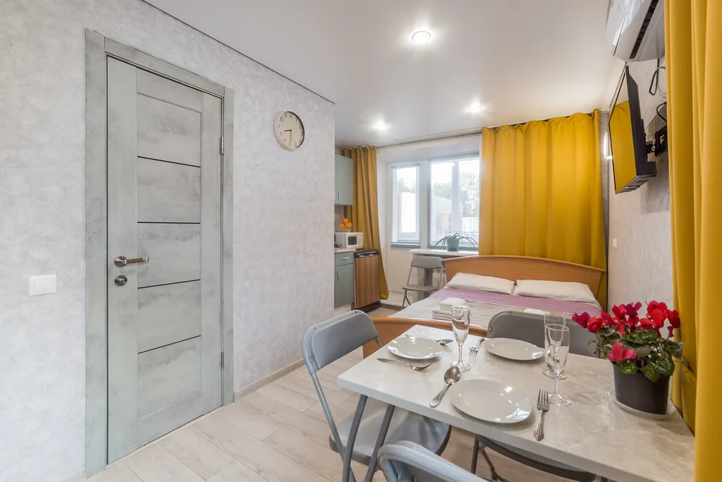 Уютная студия для семьи возле чаши Казан