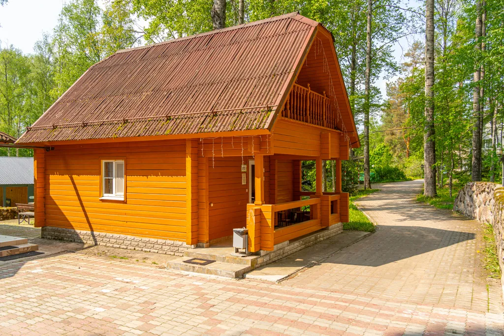Малый коттедж с сауной