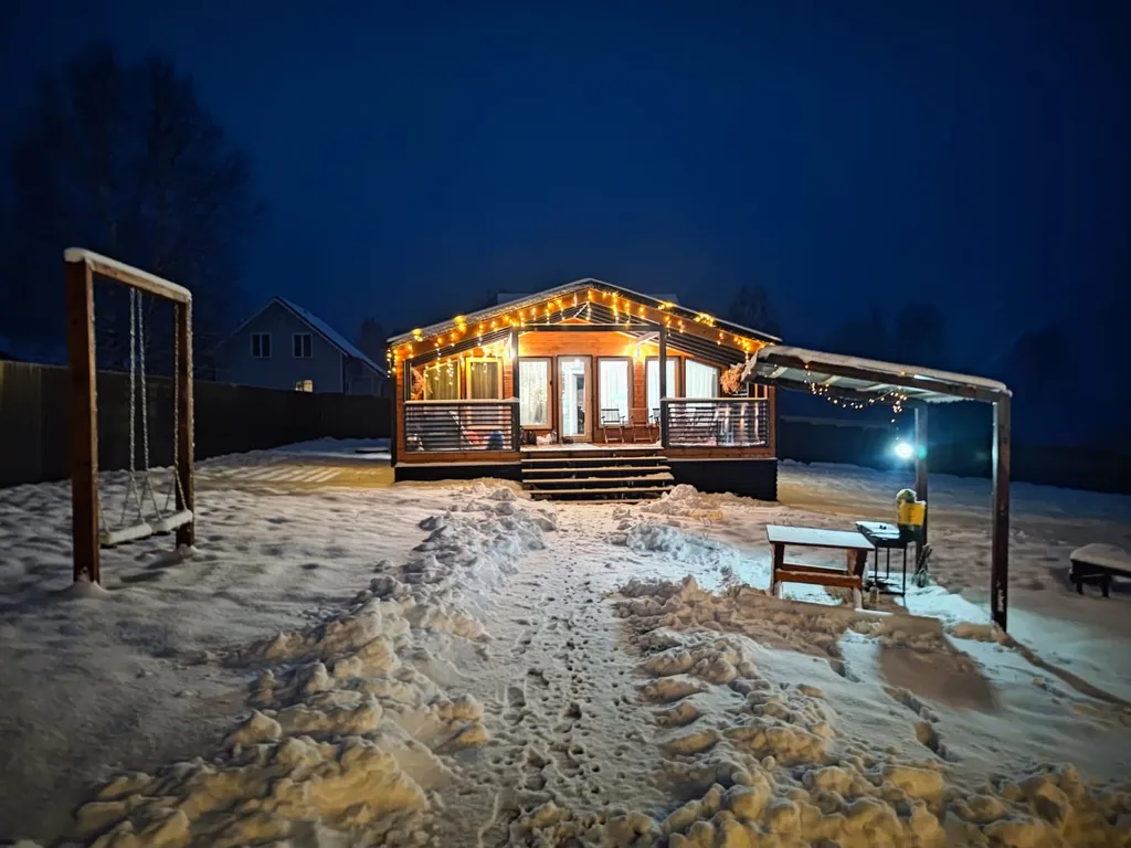 Коттедж Дом в Берёзовой роще амбар-хаус — Дмитровское