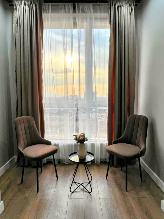 Атмосферные, просторные апартаменты, с шикарным видом