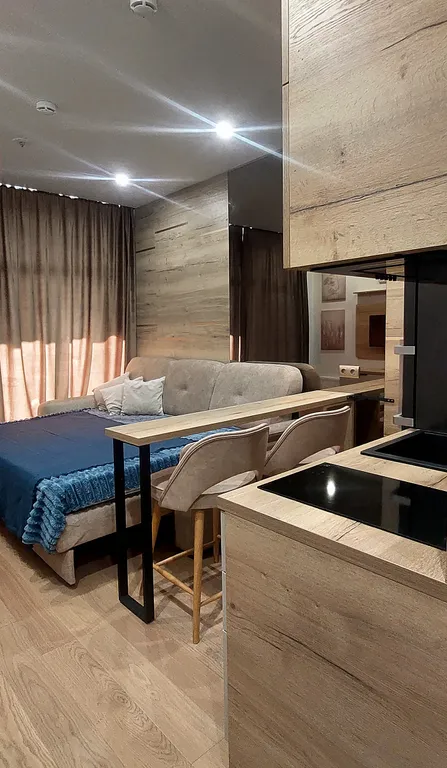 Уютная студия и теплый бассейн