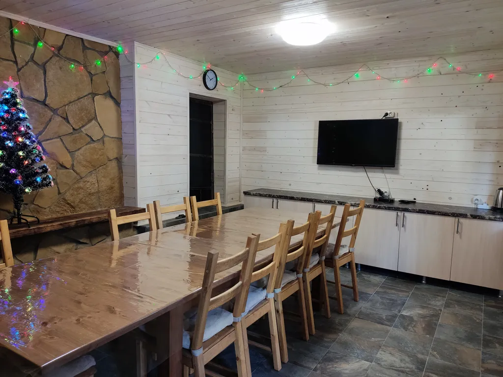 Коттедж Дом с баней и озером — Теберда