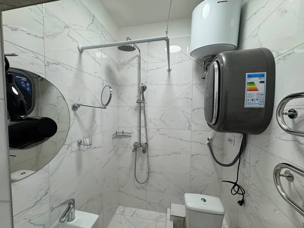 Квартира Новые 2-х местные апартаменты без кондиционера с кухней, амалиенау — Калининград