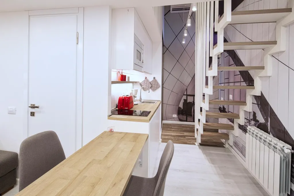 Апартамент на четверых с внутренним двориком