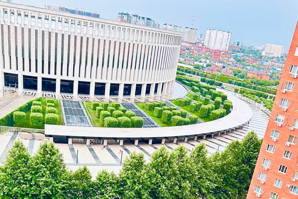 2-комнатные апартаменты с видом на стадион и парк Краснодар