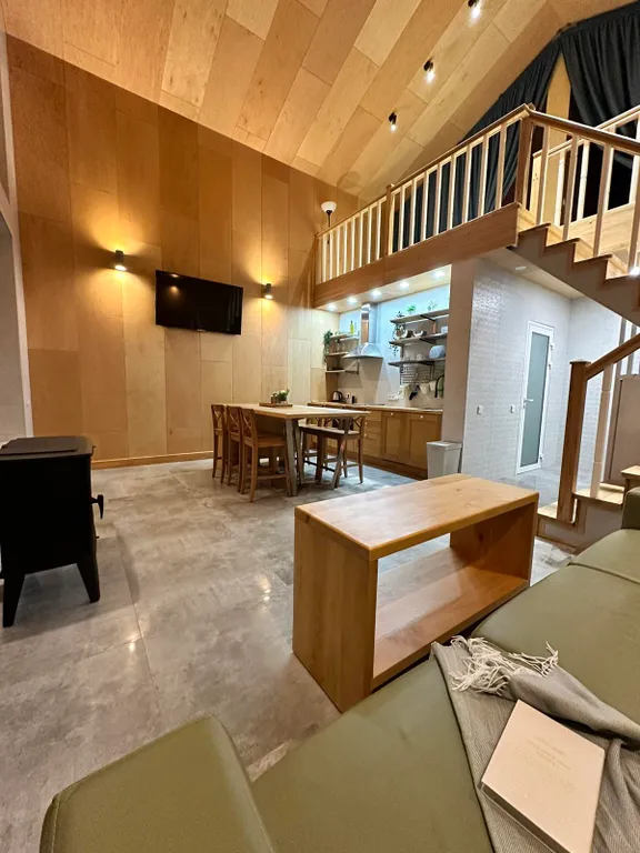 Гостевой дом с баней на дровах