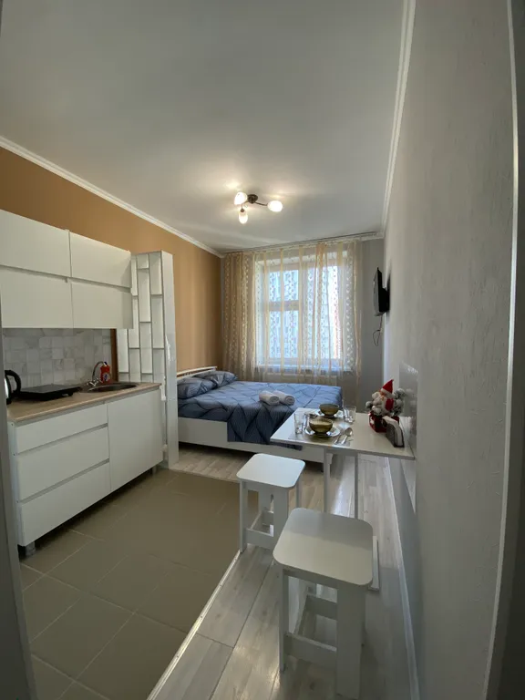 Уютная и чистая студия в жк бизнес- класса арт