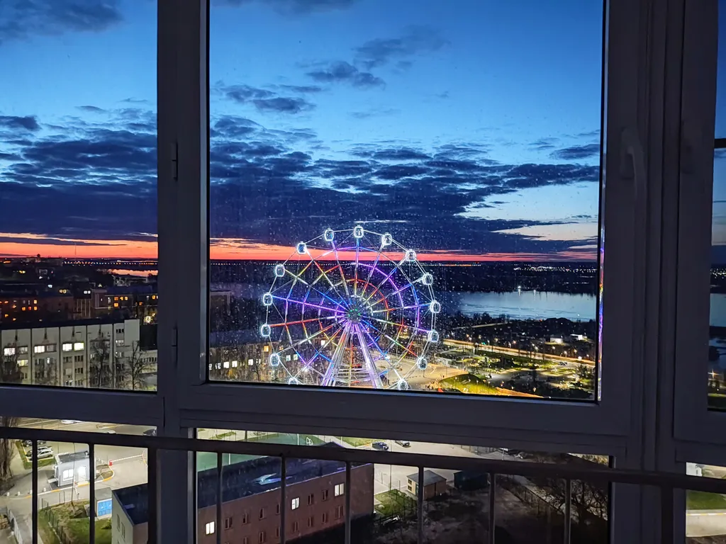 Квартира с панорамным видом на Волгу