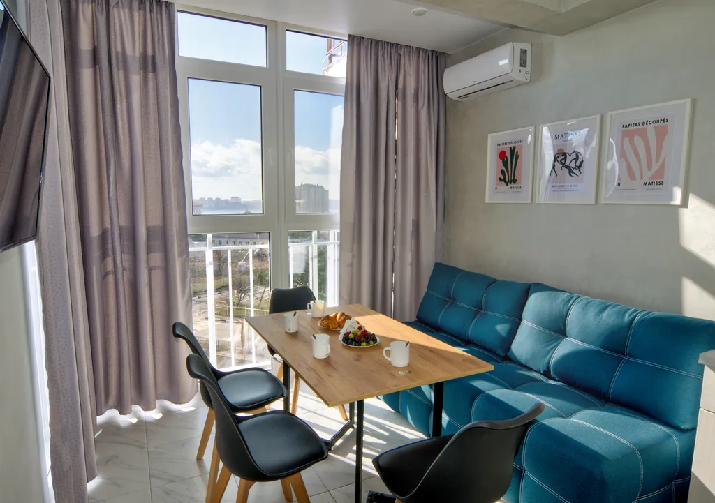 Апартамент blue sky с видом на море