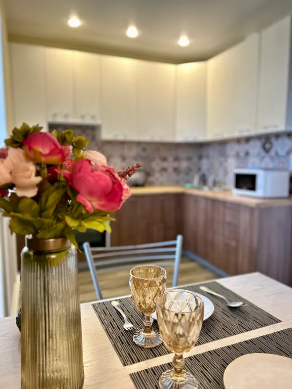 Апартаменты в центре с видом на Волгу