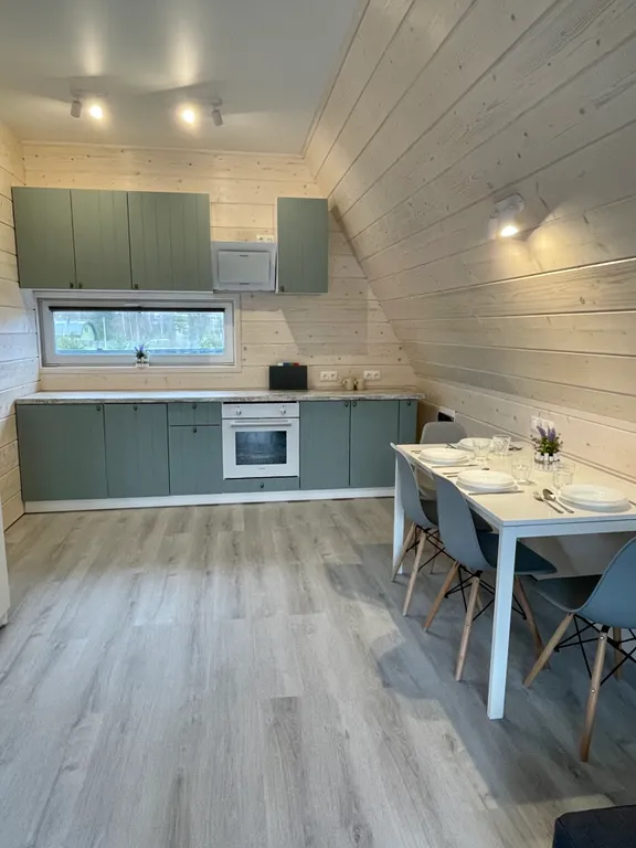 Коттедж Уютный дом аттик А-фрейм у Снетковского озера — Ларионово