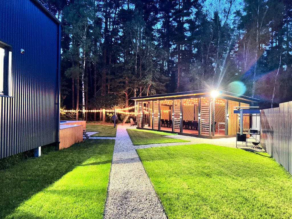 Коттедж Новый современный дом барн с дизайнерским ремонтом — Воскресенское