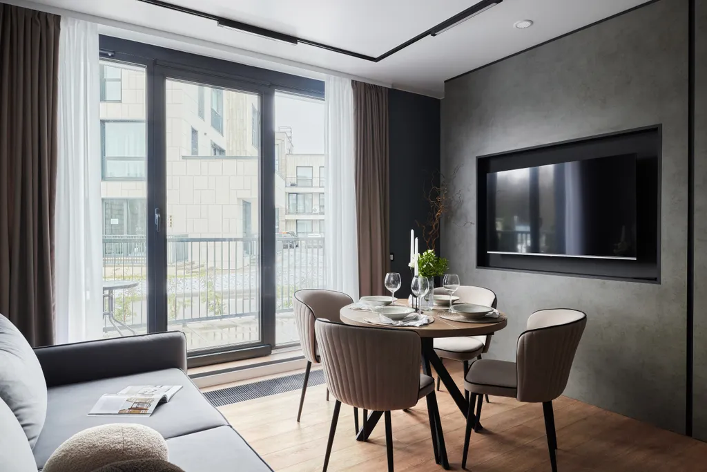 Охтаинн с сауной и террасой