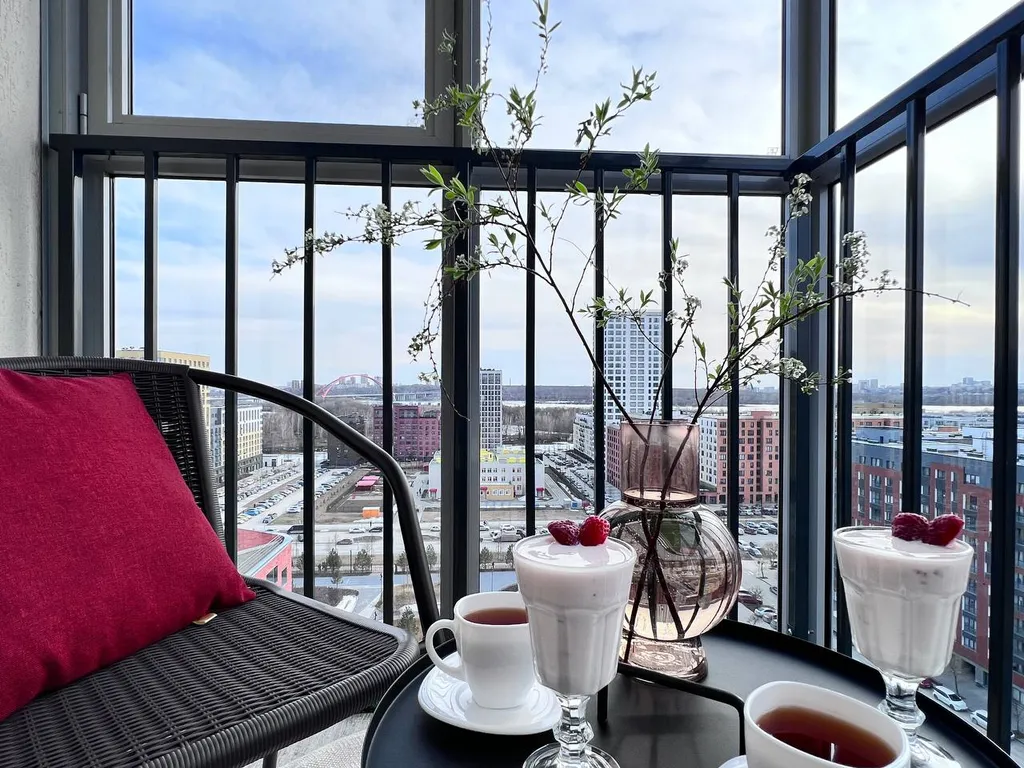 Квартира Квартира Семейный уют в лучшем ЖК на берегу реки Обь — Новосибирск