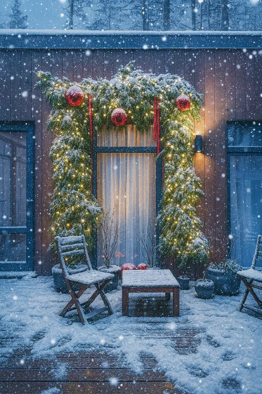 Дом в современном русском стиле в сосновом лесу