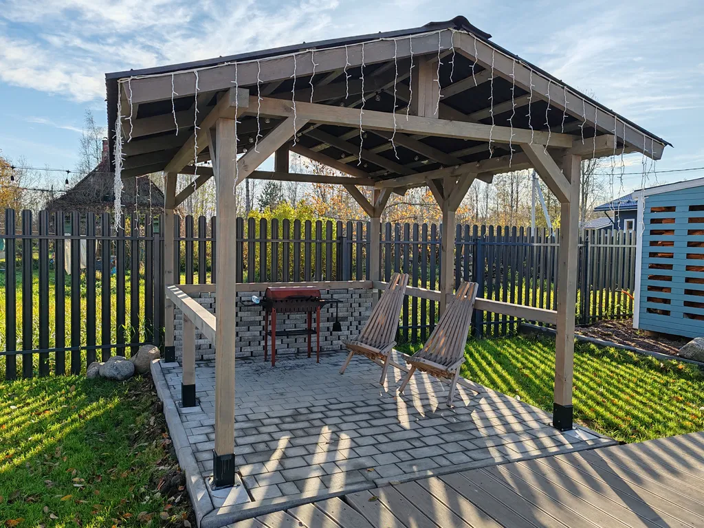 Коттедж Дом с баней у Ладожского озера с теплой купелью — Коккорево