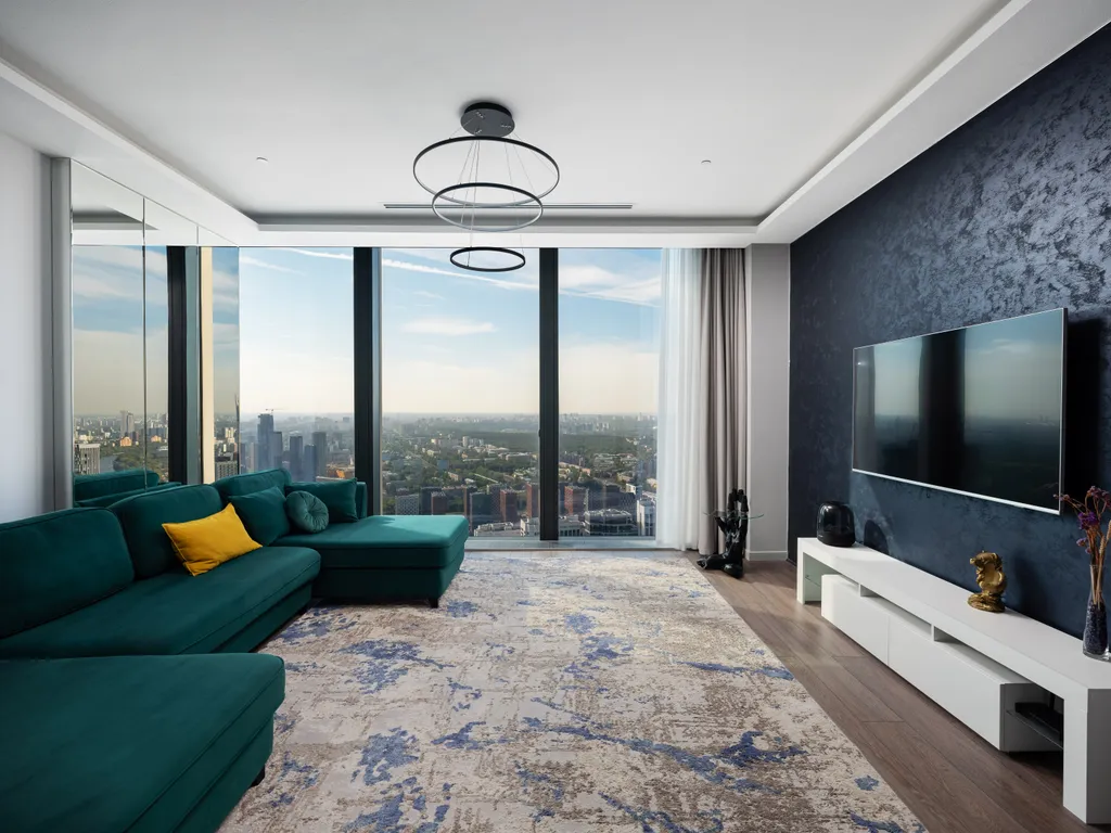 3-комнатный апартамент 50 этаж Масква Сити