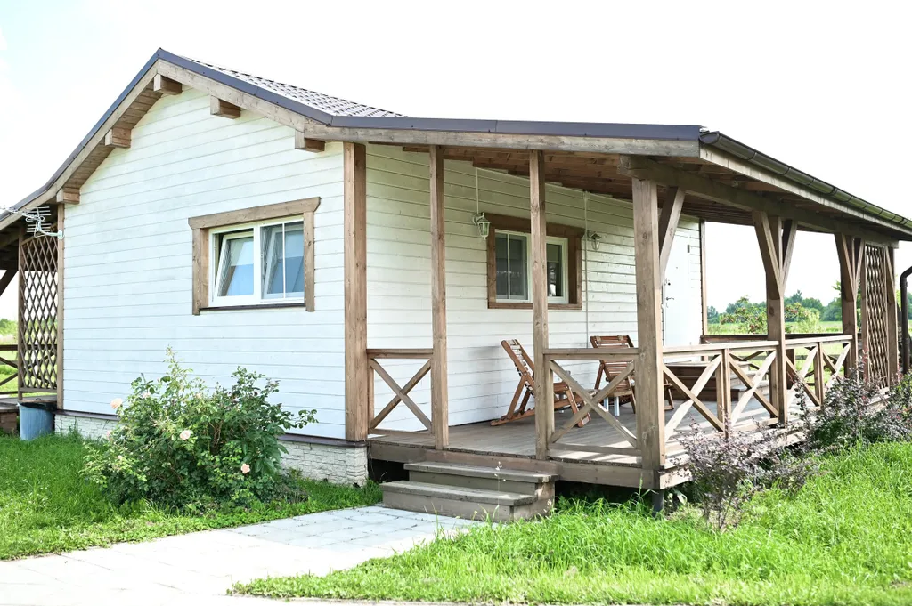 Коттедж Дом Белый Прованс — Луховицы